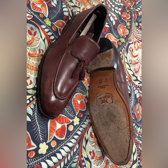 Men’s Size 9.5 Anthony Veer Oxblood Kennedy Loafers - Picture 5 of 5